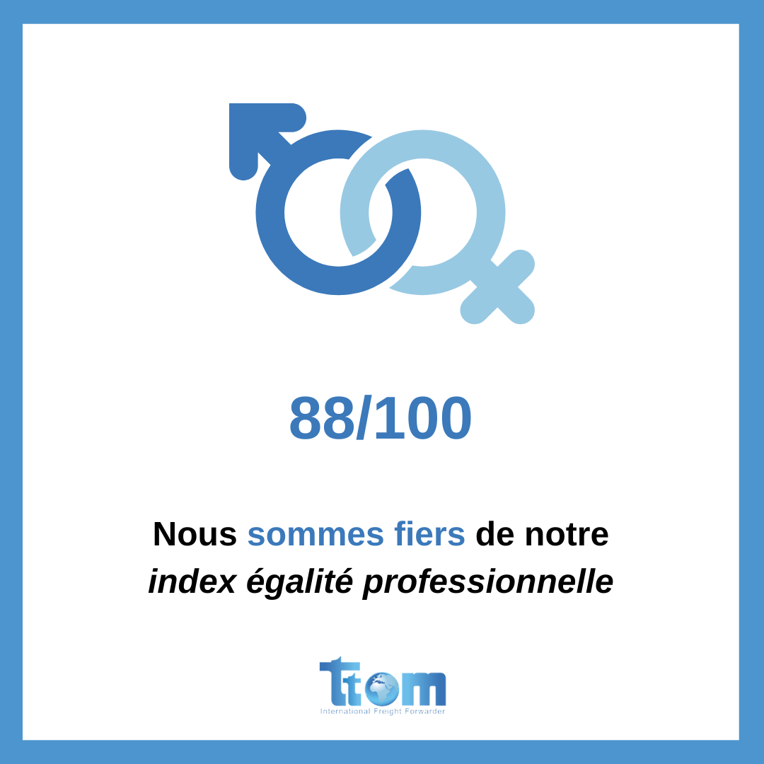 TTOM a son index d’égalité professionnelle !