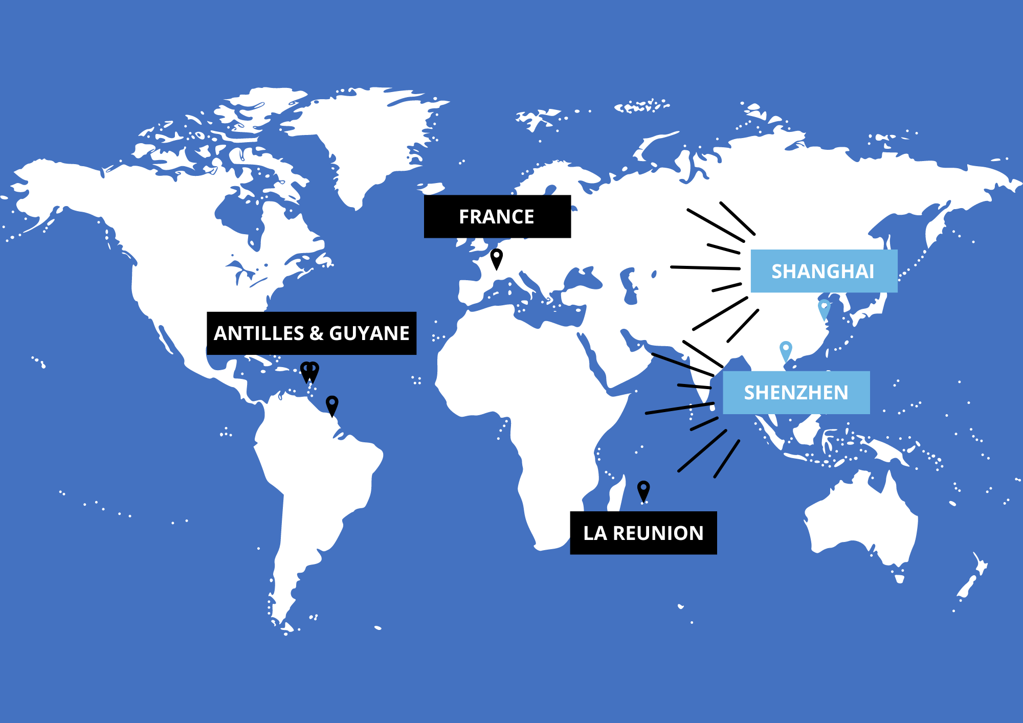 Nouveau service de groupage maritime depuis la Chine vers les territoires d’outre-mer en direct !