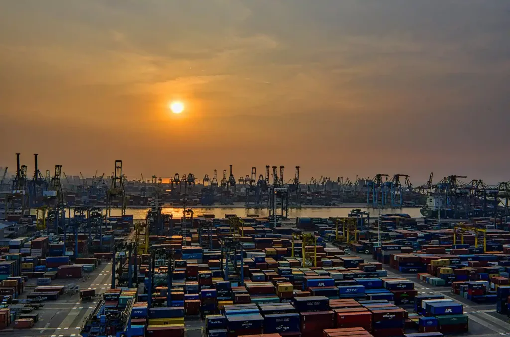 Logistique d'un container pour la Guadeloupe